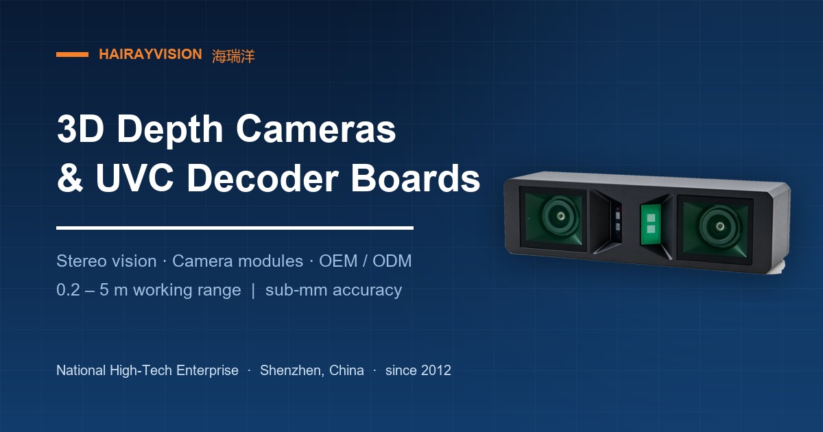 Solutions — 3D Vision & Endoscopic Imaging for OEM Projects | HairayVision
